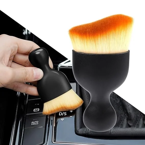Multi-Purpose Soft Bristle Dust Removal Cleaning Brush for Keyboard PC Laptop Car Dashboard AC Vent Camera Gadgets Home Electronics Scratch-Free Anti-Static Detail Cleaning Duster Tool image 1