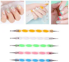  Double Head Nail Art Dotting Pen Set for Nail Design, Professional Nail Art Dotting Tools Kit – 5 Different Sizes,Nail Dotting Pen Set for DIY Nail Art & Manicure5pcs image 2