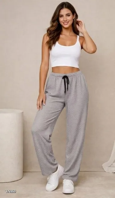 Trendy Fashionable Women’s Lycra Trousers Pack of 1 Stretchable High Waist Casual Regular Fit Ankle Length Pants for Women Daily Wear Office Wear College Wear Bottomwear Grey Pant XXL thumbnail 0
