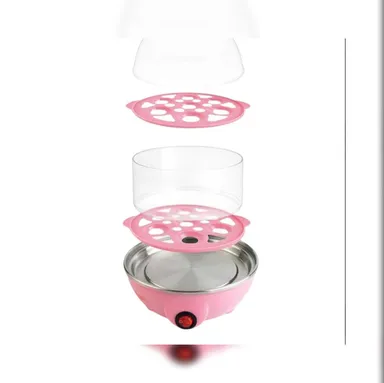 Egg Boiler 2 Layer Electric  & Food Steamer thumbnail 1