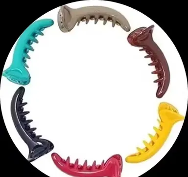 Large Hair Claw Clip Set for Women & Girls | Strong Grip Matte Finish Non-Slip Hair Clutcher Accessories (Pack of 6) thumbnail 1