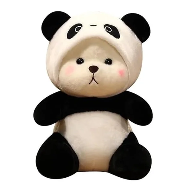 40cm Panda Plush Bear Toy with Cap for Kids | MyCuddleNest image 3