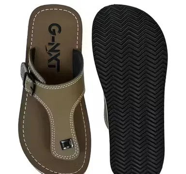 G NXT Men’s Flip Flops Slippers Lightweight Comfortable Daily Wear Bathroom Slippers Casual Outdoor Rubber EVA Anti Skid Chappals for Men Beach Home Walking Grey Black Olive 9 thumbnail 3