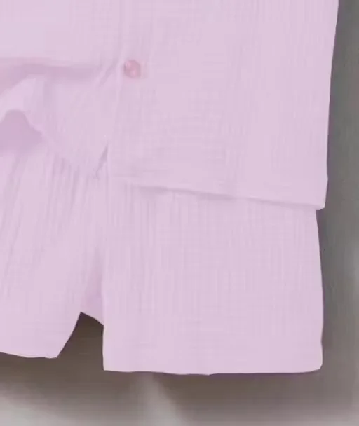 Fancy Boys Top & Bottom Sets Boys Light Purple Cotton Blend 0-3 M image 4