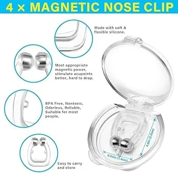 Anti Snoring Nose Clip for Comfortable Sleep | Reusable Soft Silicone' Nose Clip (Pack of 1) image 2