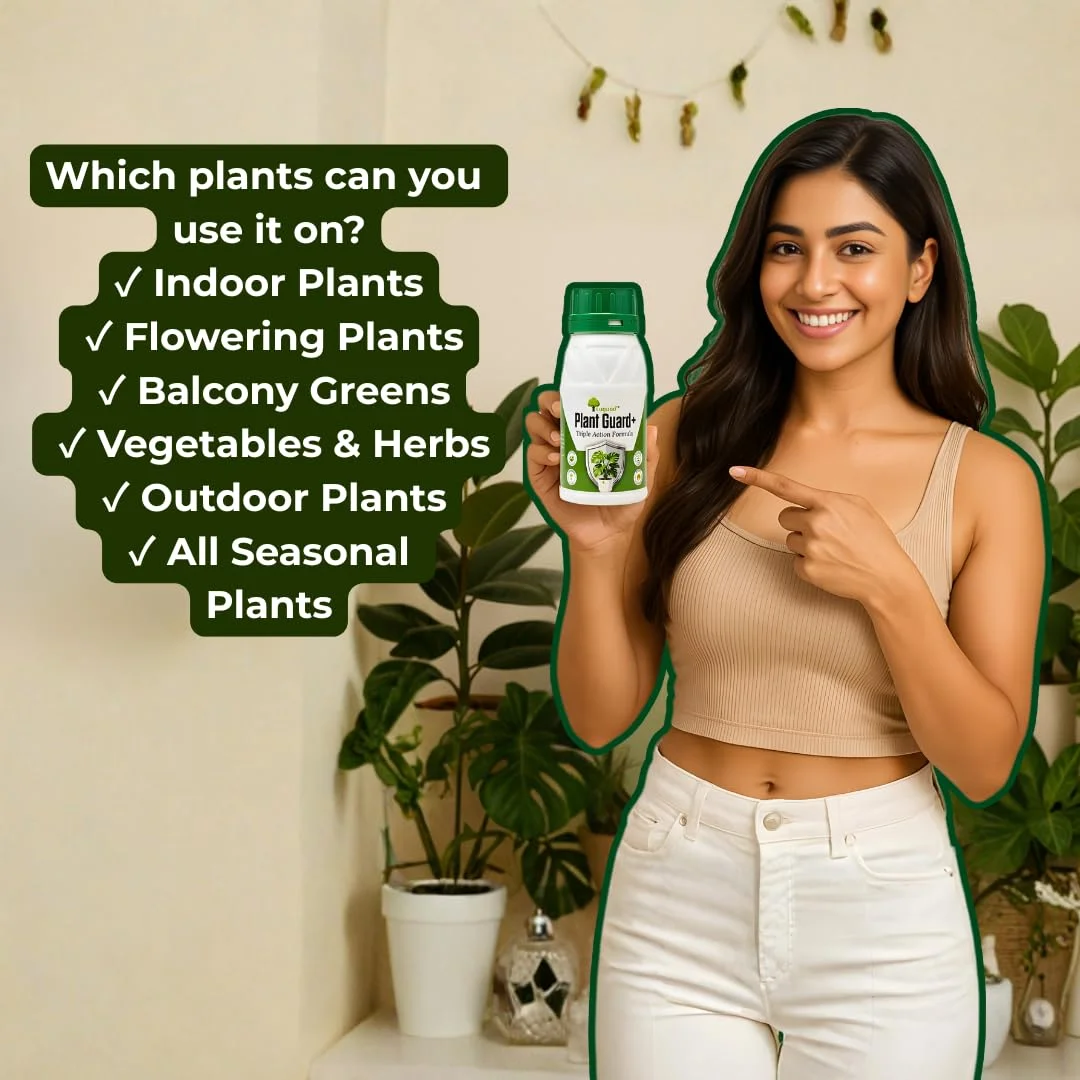Ped Lagaao Plant Guard+ Herbal Plant Spray 250ml | Natural Pest Control, Organic Dashparni Formula for Indoor & Outdoor Plants image 2