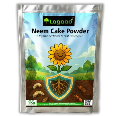 Neem Cake Powder for Plants 1kg | Organic Neem Khali Fertilizer for Gardening | Natural Soil Conditioner & Pest Repellent | Improves Soil Health, Root Growth for Home & Terrace Garden thumbnail 2