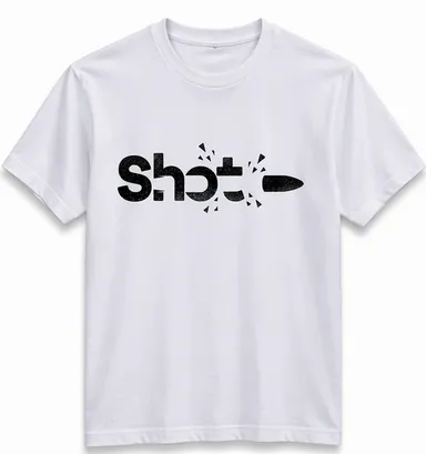 Men White Jujutsu Kaisen Satoru Gojo Printed Anime T-Shirt T-Shirt with Shot Bullet M thumbnail 0
