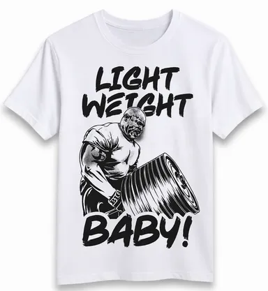 Men White Just Do It Typography Printed Slim Fit Cotton Round Neck T-Shirt Men White Ronnie Coleman Inspired Gym Printed Cotton T-Shirt L thumbnail 1