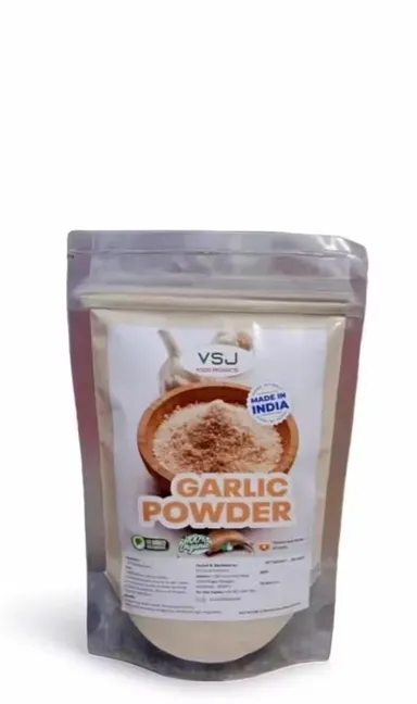 Garlic Powder & Tomato Powder Combo Pack | 100% Natural Spice Mix | Pure Veg Seasoning (200g) thumbnail 1