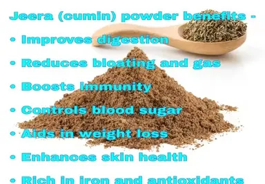 Ginger Powder, Cinnamon (Dalchini) & Cumin (Jeera) Combo Pack | 100g | Pure Indian Spices thumbnail 2