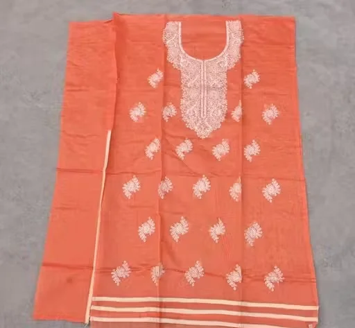 Elegant Wine Chanderi Silk Kurti with Floral Resham Embroidery for Women Festive Ethnic Straight Kurta Office Wear Party Wear Traditional Designer Kurti image 1