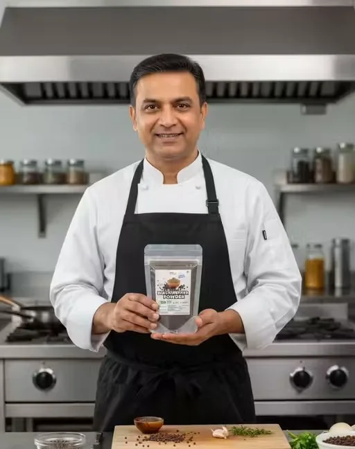 Kerala Black Pepper Powder | Pure & Aromatic Kali Mirch Powder 50g image 3