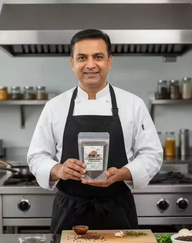  Kerala Black Pepper Powder | Pure & Aromatic Kali Mirch Powder 50g thumbnail 2