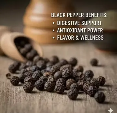  Kerala Black Pepper Powder | Pure & Aromatic Kali Mirch Powder 50g thumbnail 3