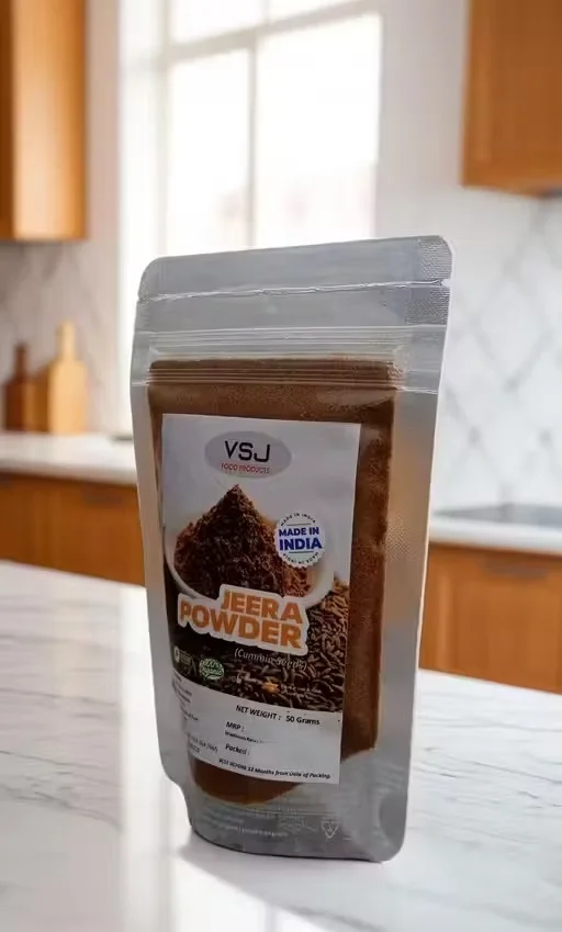 Jeera Powder (Cumin Powder) | Fresh Aromatic Indian Spice for Cooking, Curries, Rice, Soups & Masala | Hygienically Packed Natural Ground Cumin | 50gm image 2
