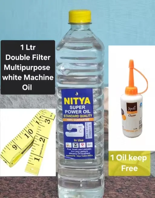 1 Litre Multipurpose Machine Oil with Keep and Inchi Tape for Sewing Machine Bicycle Tools Garage Industrial Lubrication Rust Protection Heavy Duty Maintenance Oil image 1