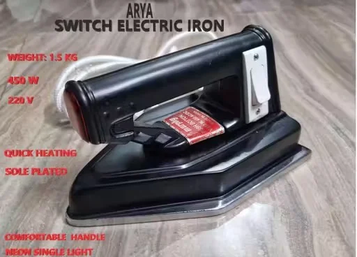 Heavy Weight Switch Iron for Professional Tailoring Use Non-Autocut Manual Temperature Control Durable Industrial Electric Clothes Pressing Iron image 2