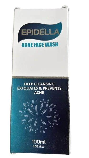 Epidella Acne Face Wash Deep Cleansing Exfoliating Formula for Acne Control Oil Control Pimple Prevention Gentle Daily Use Face Cleanser for Clear Skin image 1
