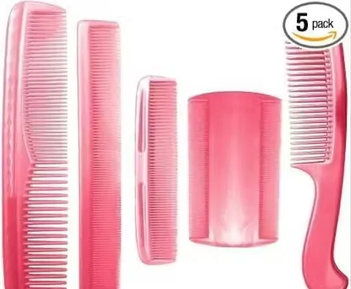 Ultra Luxury Family Comb Set of 5 Pieces for Men, Women & Kids image 3
