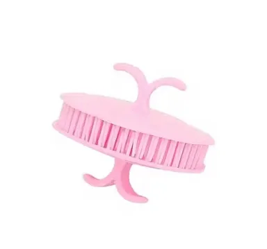 Scalp Massager Shampoo Brush Hair Washing Comb for Men & Women, Soft Plastic Shower Hair Cleaning Tool, Multicolor Pack of 2 thumbnail 1