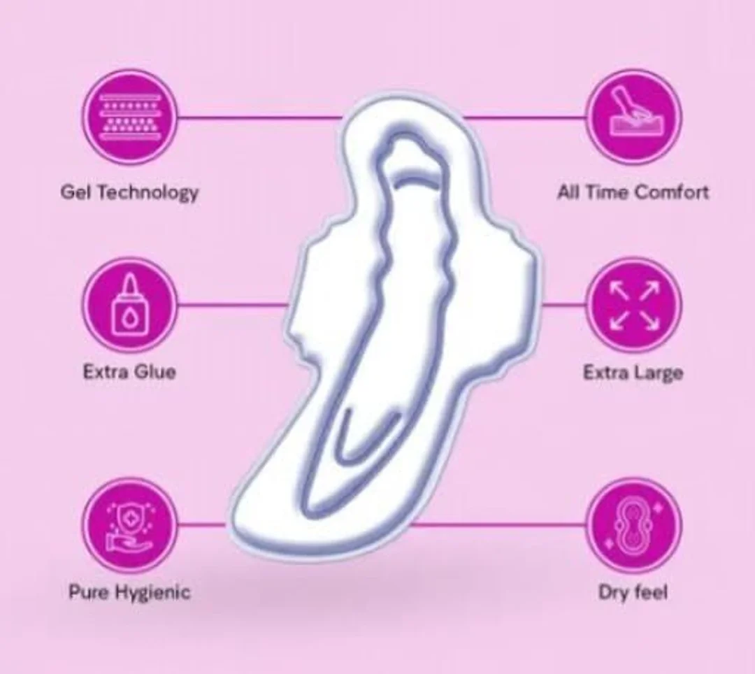 7 Soft Ultra Cottony Care XXL Sanitary Pads |Women Hygiene Product  image 2