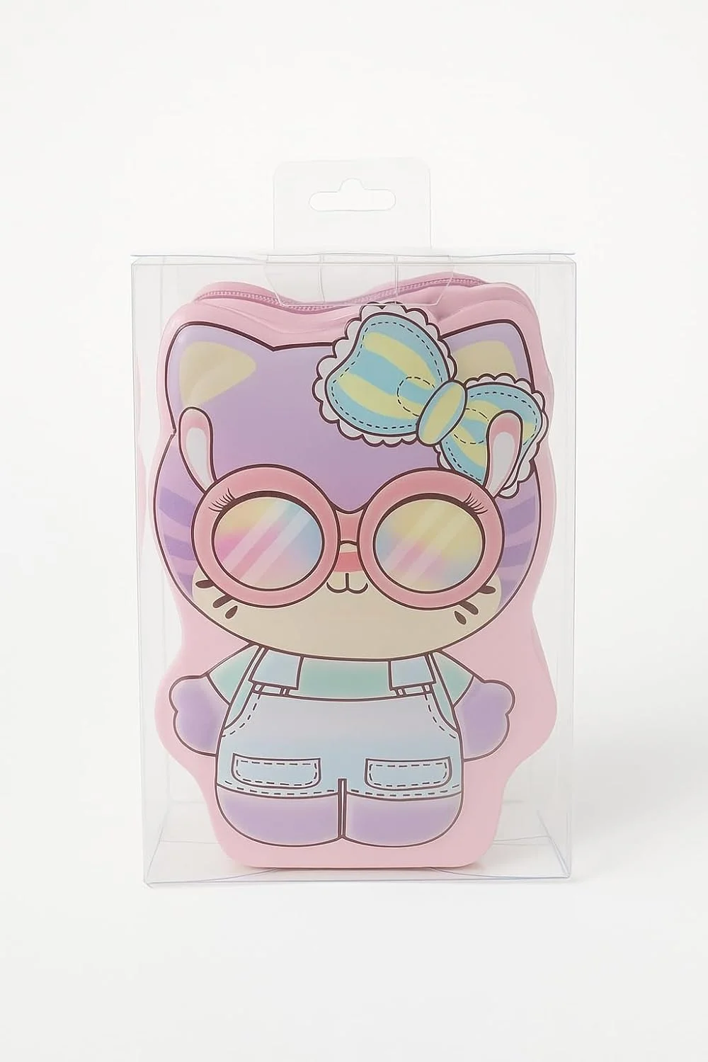 Kitty Theme Metal Money Bank with Lock & Key | Cute Pink Savings Box for Kids, Durable Coin Storage Piggy Bank Gift for Girls image 4