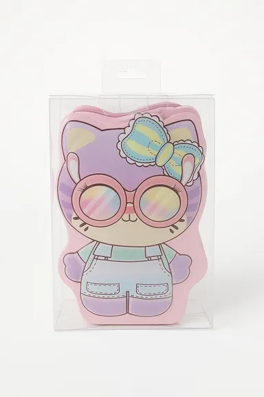 Kitty Theme Metal Money Bank with Lock & Key | Cute Pink Savings Box for Kids, Durable Coin Storage Piggy Bank Gift for Girls thumbnail 3