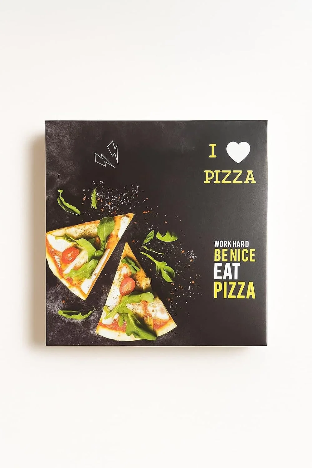 Multicolor Pizza Box with Pizza Theme Print | Corrugated Food Packaging Box for Pizza Delivery & Takeaway | Pack of 50 image 3