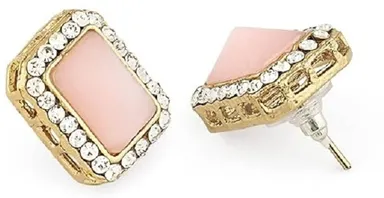 Pink & White Jewellery Set | Elegant Party Wear Jewellery Set for Women thumbnail 2