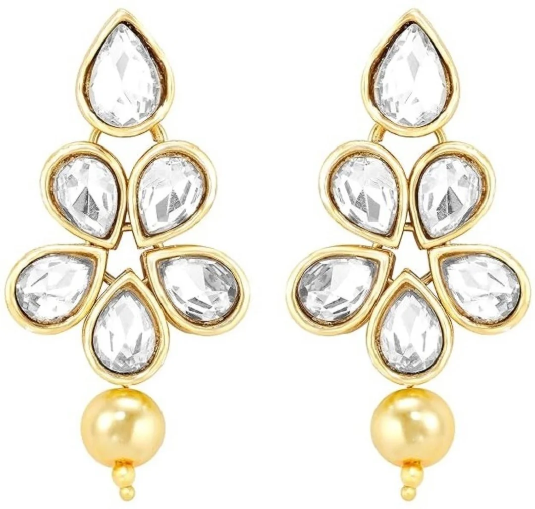 Gold Plated Jewellery Set for Women | Designer Gold Look Jewellery image 4
