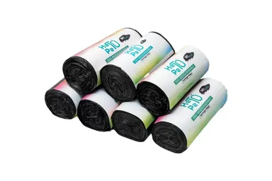 Garbage Bags Medium Size 17x19 Inches, Wet & Dry Waste Bags, 7 x 30 Roll Pack (210 Bags Total) for Home & Kitchen thumbnail 2