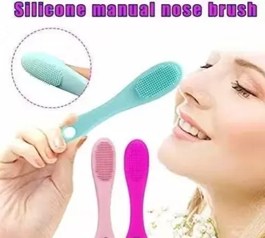  Facial Scrubber with Easy-Grip Handle for Deep Pore Cleansing, Exfoliation & Face Massage (Pack of 2) thumbnail 2