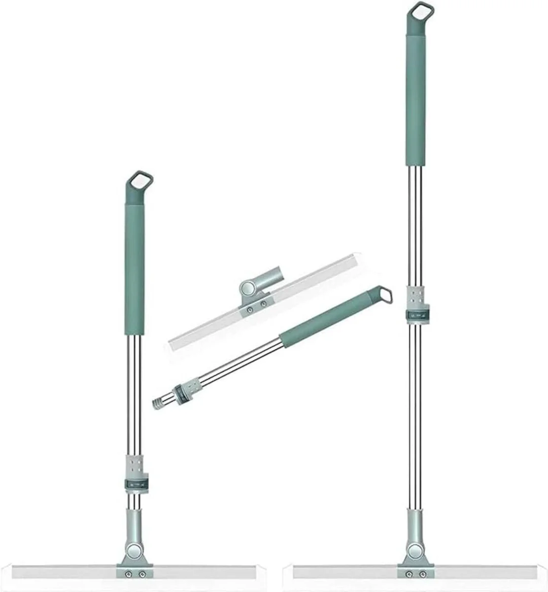 Magic Broom Silicone Floor Cleaning Wiper with 180° Rotating Squeegee image 4