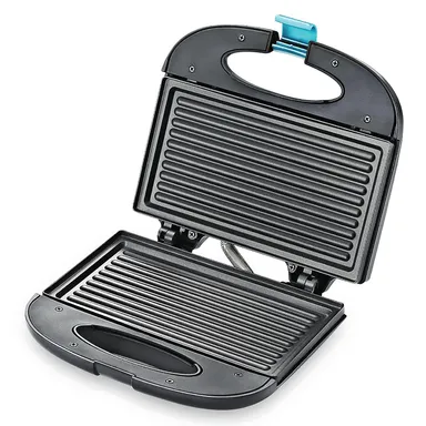 prestige sandwich maker 800 W non‑stick oil‑free toasting | bakelite | with power indicators | healthy toast thumbnail 2