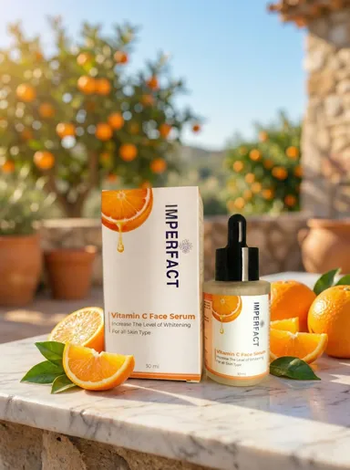 IMPERFACT Vitamin C Face Serum 30ml | Brightening Serum for Radiant Skin thumbnail 2
