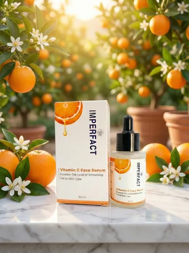 IMPERFACT Vitamin C Face Serum 30ml | Brightening Serum for Radiant Skin thumbnail 3