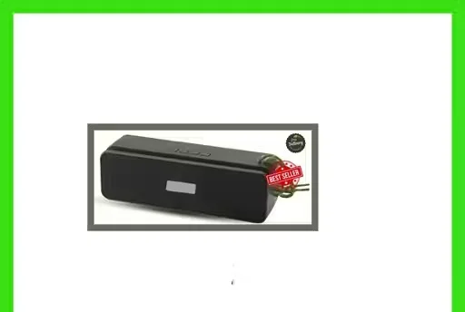 Wireless Bluetooth Speaker with Super Bass Woofer DJ Sound, Portable Hanging Music Speaker for Mobile Phone, Tablet, PC, iPod, Outdoor Travel Speaker with Data Cable Included, Random Colour Bluetooth Speaker image 1