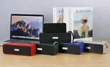 Wireless Bluetooth Speaker with Super Bass Woofer DJ Sound, Portable Hanging Music Speaker for Mobile Phone, Tablet, PC, iPod, Outdoor Travel Speaker with Data Cable Included, Random Colour Bluetooth Speaker thumbnail 3