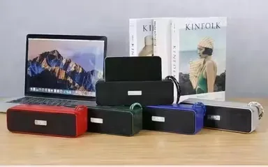 10W Wireless Bluetooth Speaker with Deep Bass Stereo Sound, Bluetooth 5.1, Type-C Fast Charging, Built-in Mic, TF Card Support, Portable Music Speaker for Mobile, Laptop, Tablet, Home, Travel & Outdoor Use thumbnail 3