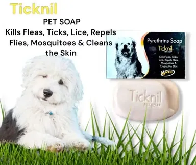 Dog Anti Tick & Anti Itch Soap with Neem & Aloe Vera | 4 x 75g thumbnail 2
