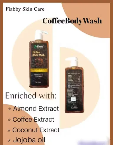 Coffee & Vitamin E Body Wash for Men & Women | Deep Cleansing Shower Gel for Soft, Fresh & Glowing Skin | 250ml thumbnail 2