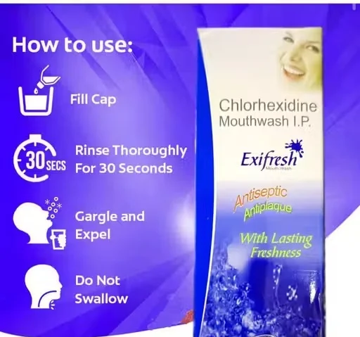 Cool Mint Mouthwash 100ml Pack of 2 | Antiseptic Mouthwash | Removes 99.9% Germs | Anti-Plaque & Fresh Breath (200ml) image 2
