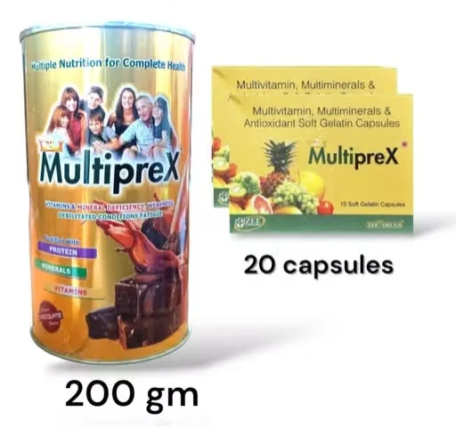 Multiprex Multivitamins & Minerals Powder Supplement image 4