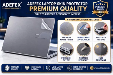 Laptop Skin Protector with Precision Trackpad Cover | Ultra Clear Scratch Resistant Laptop Protection thumbnail 4
