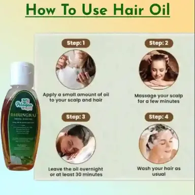 Karisalankanni Herbal Hair Oil 100ml for Hair Growth Hair Fall Control Dandruff Care Bhringraj Ayurvedic Scalp Nourishing Herbal Hair Oil thumbnail 3