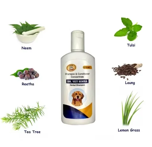 Dog Shampoo 200ml | Lemongrass Anti-Itch Pet Shampoo for Dogs & Cats | Allergy Relief, Dandruff Control & Conditioning image 2