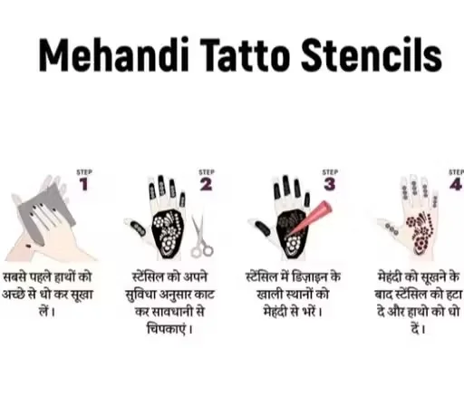 Black Mehandi Hand Cone for Bridal & Festival Henna Design image 4