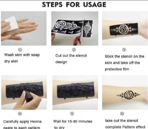 Mehandi practice hand for professional training and design practice. Durable black mannequin hand ideal for beginners and artists image 3