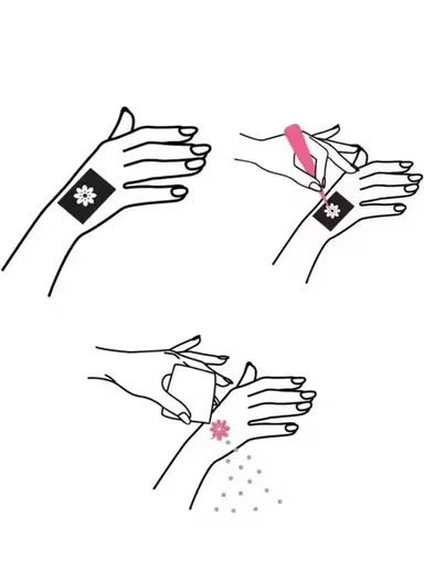 Reusable Mehandi Stencil for Hand & Body | Henna Tattoo Template thumbnail 3